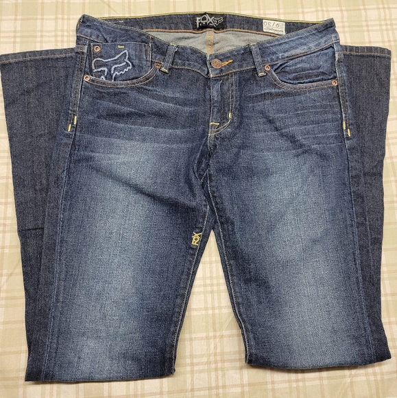 Womens FOX Denim Jeans - Picture 3 of 13